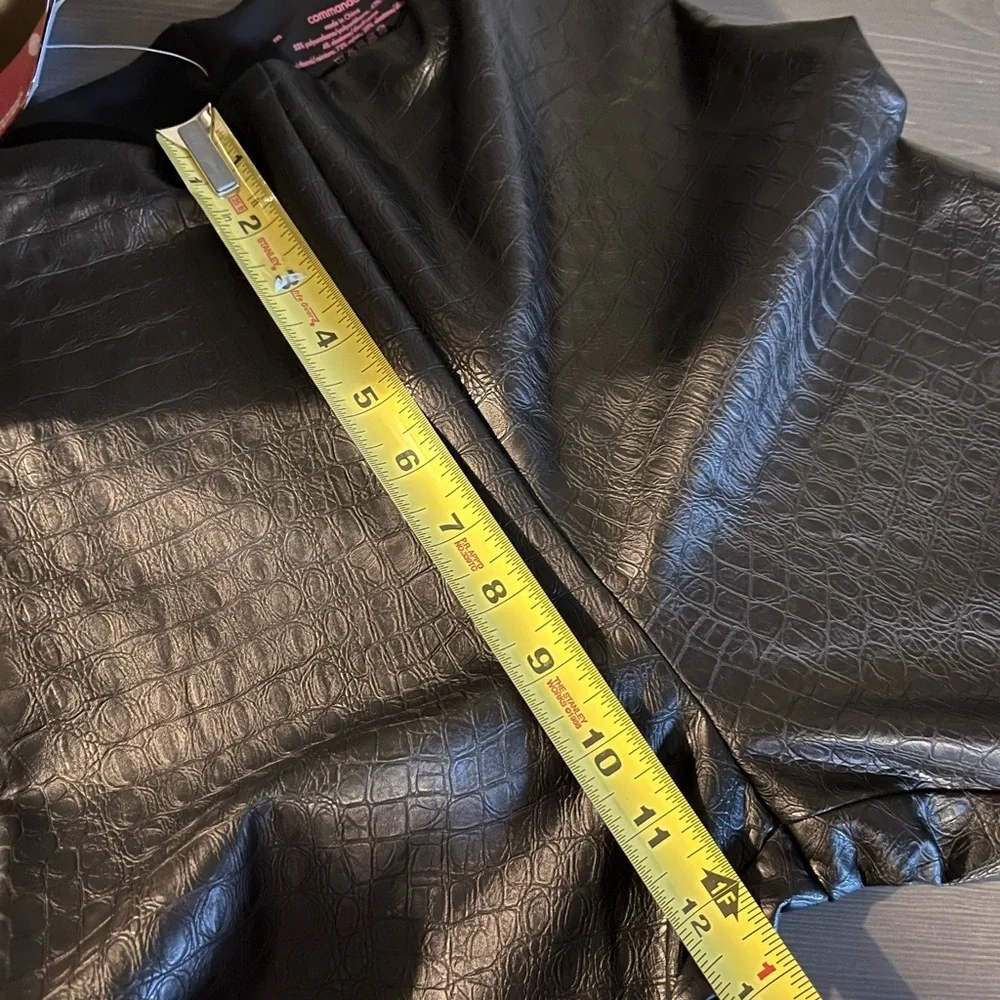 Commando Faux Leather Animal Print Leggings NWT - Picture 12 of 12